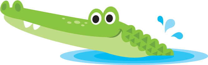 Diaper Cake Never Tired Crocodile Baby Gift Hamper - Snappy Crocodile (700x700), Png Download