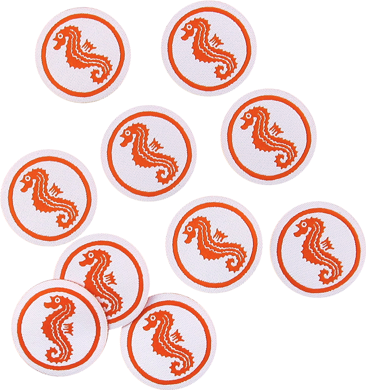 Seepferdchen Konfetti 10er Paket - Seahorse (850x850), Png Download
