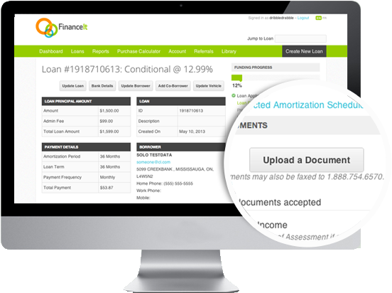 Simply Hit The Button, Upload The Correct Document - Upload Documents For Loan (571x431), Png Download