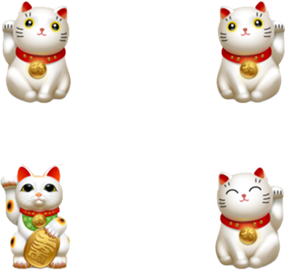Cute Cat Icons - Cute! Happy Cat Stickers (1024x600), Png Download