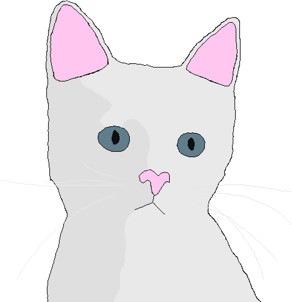 Cute Cat - Cat Yawns (1000x1000), Png Download