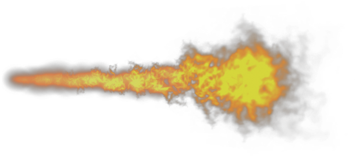 Fire A 06 Feb 2009 - Portable Network Graphics (800x395), Png Download