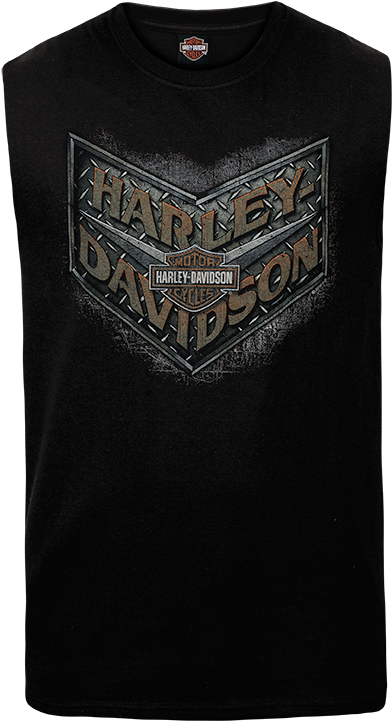 Men's Harley Sleeveless - T-shirt (720x720), Png Download
