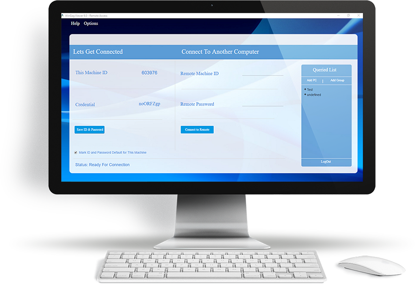 Wingag Is A Remote Support Software That Allows Instant, - Remote Computer (843x578), Png Download