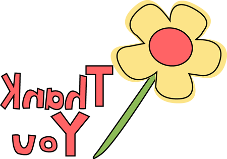 Thank You Flower - Listening (450x315), Png Download