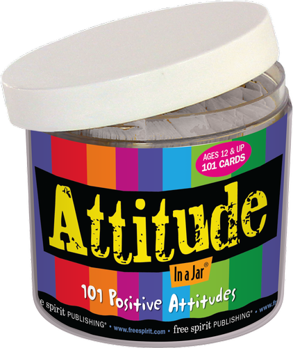 101 Positive Attitudes - Attitude In A Jar 365 Positive Attitudes (422x500), Png Download
