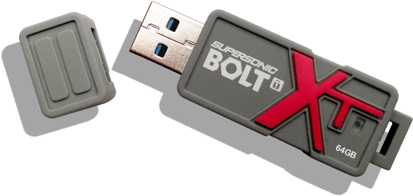 Patriot Supersonic Bolt Xt Flash Drive Review - Patriot Memory 16gb Supersonic Bolt Xt Usb 3.0 Flash (1024x819), Png Download