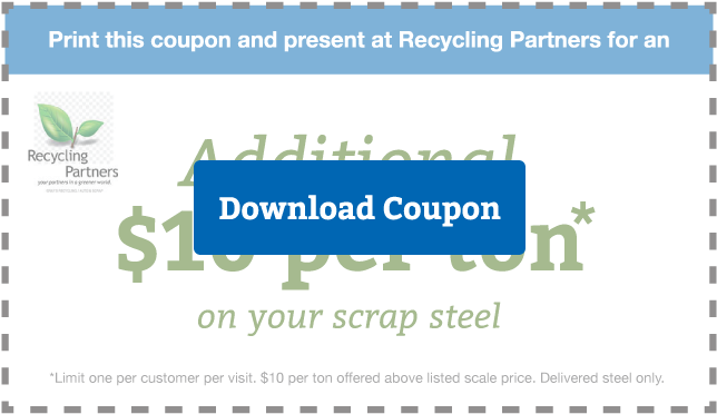 Scrap Metal Prices Nashville Coupon - Printing (800x434), Png Download