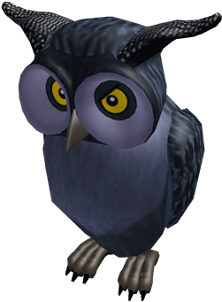 Sinister Owl - Eastern Screech Owl (420x420), Png Download