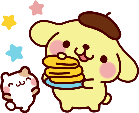 เขียนโดย Theload2009 ที่ - Sanrio Sticker Line (600x519), Png Download