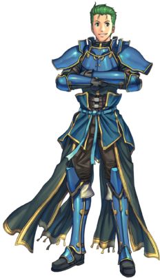 Luke Rowdy Squire Face - Luke Fire Emblem Heroes (340x408), Png Download