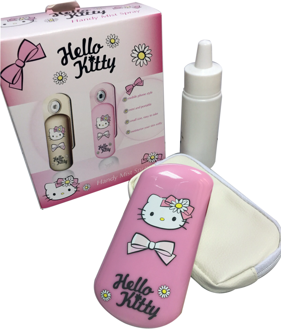 Hello Kitty Handy Mist - Hello Kitty Canvas Cooler Bag/japan (900x1200), Png Download