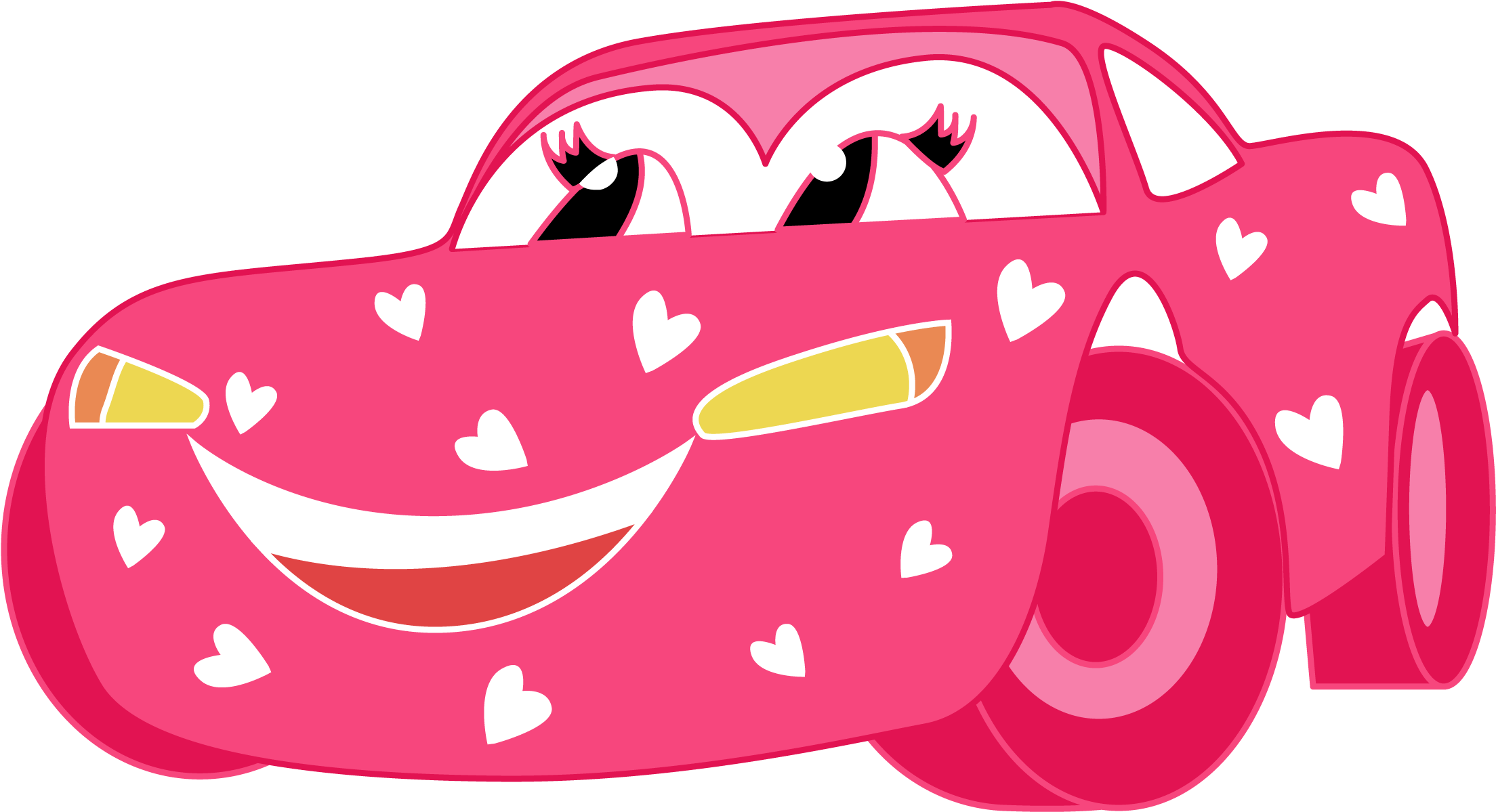 New Images 2018 Car Clipart Transparent Background - Cartoon Car Clipart Transparent Background (2250x1336), Png Download