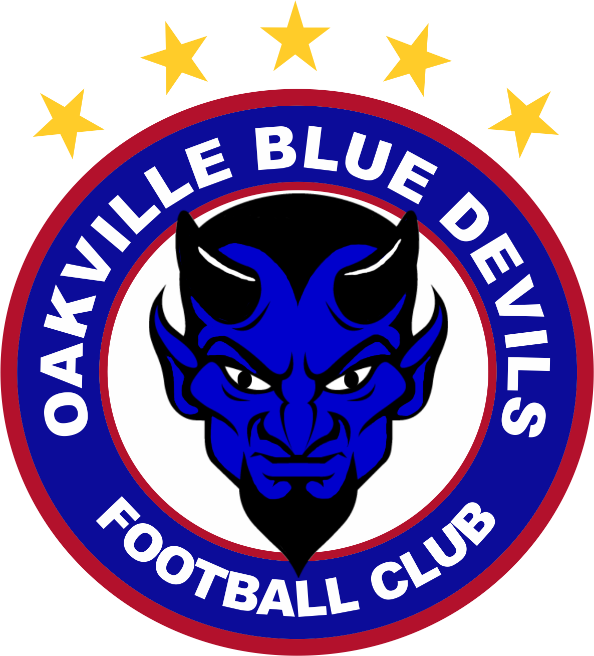 Oakville Blue Devils Logo (1186x1309), Png Download