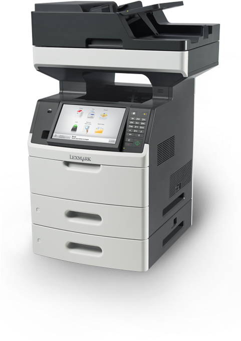 Mx710 Series - Lexmark Mx711dhe Printer (480x780), Png Download