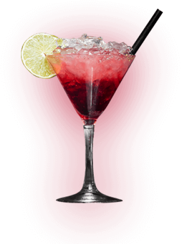 Ginni - Black And Pink Cocktails (425x569), Png Download
