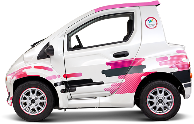 Toyota's Vision, Personal Vehicles And Public Transportation - Cu Toyota Hamo (705x459), Png Download