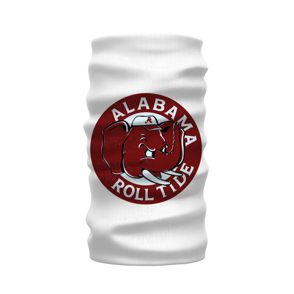 1960's Alabama Crimson Tide Art ﻿sublimation Neck Warmer - Bison (1024x1024), Png Download