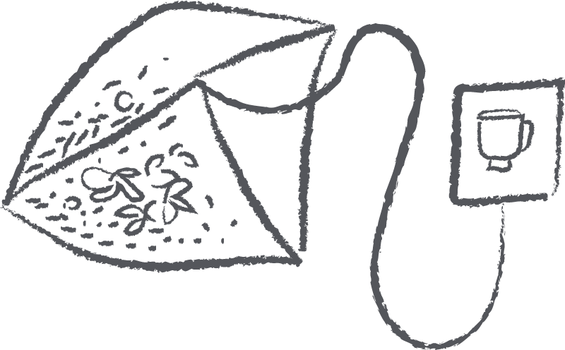 Teabag - Tea Bag (800x496), Png Download