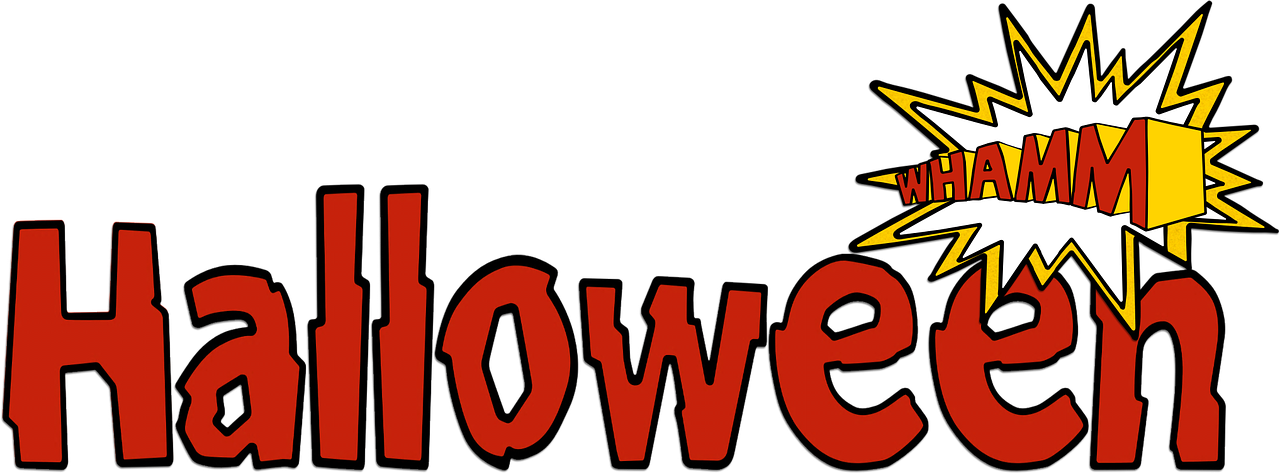 Halloween,pop - Comic Book Font (1280x473), Png Download