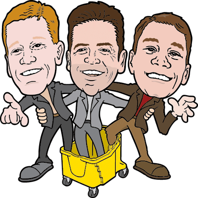 Funny Logo Caricatures - Funny Logo Png (400x399), Png Download