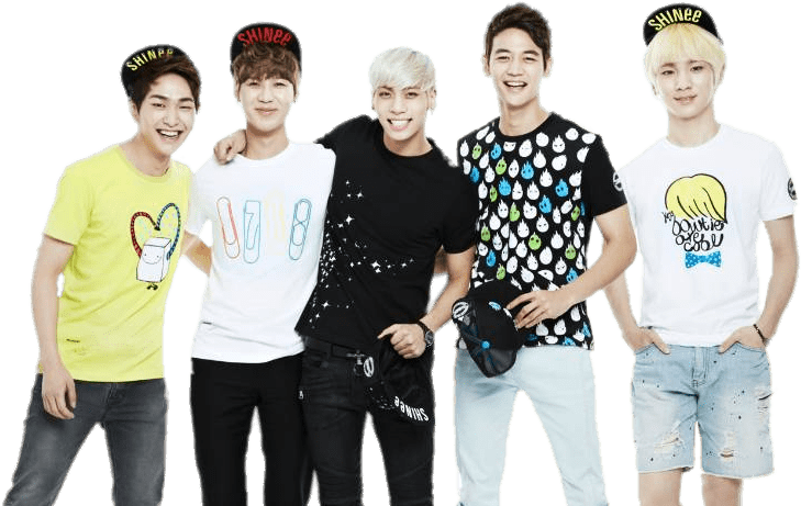 Shinee Wearing Caps Png - Shinee Skechers (1000x500), Png Download