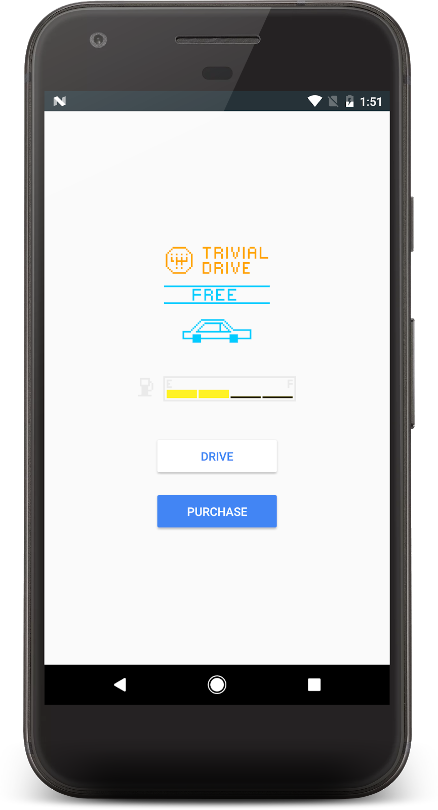 "purchase" Button Opens An Empty Fragment, But No Purchasing - Accelerated Mobile Page Gif (865x1600), Png Download