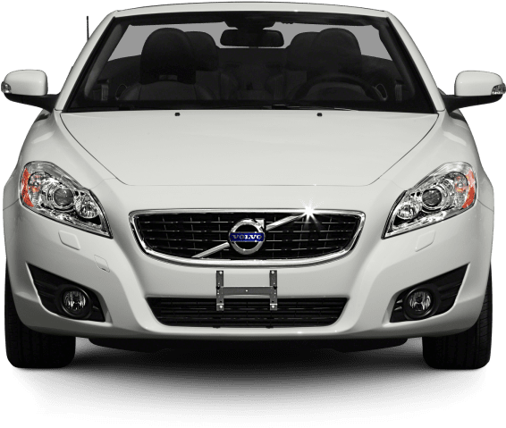 2012 Volvo C70 Exterior Side View - Volvo Front Png (900x594), Png Download