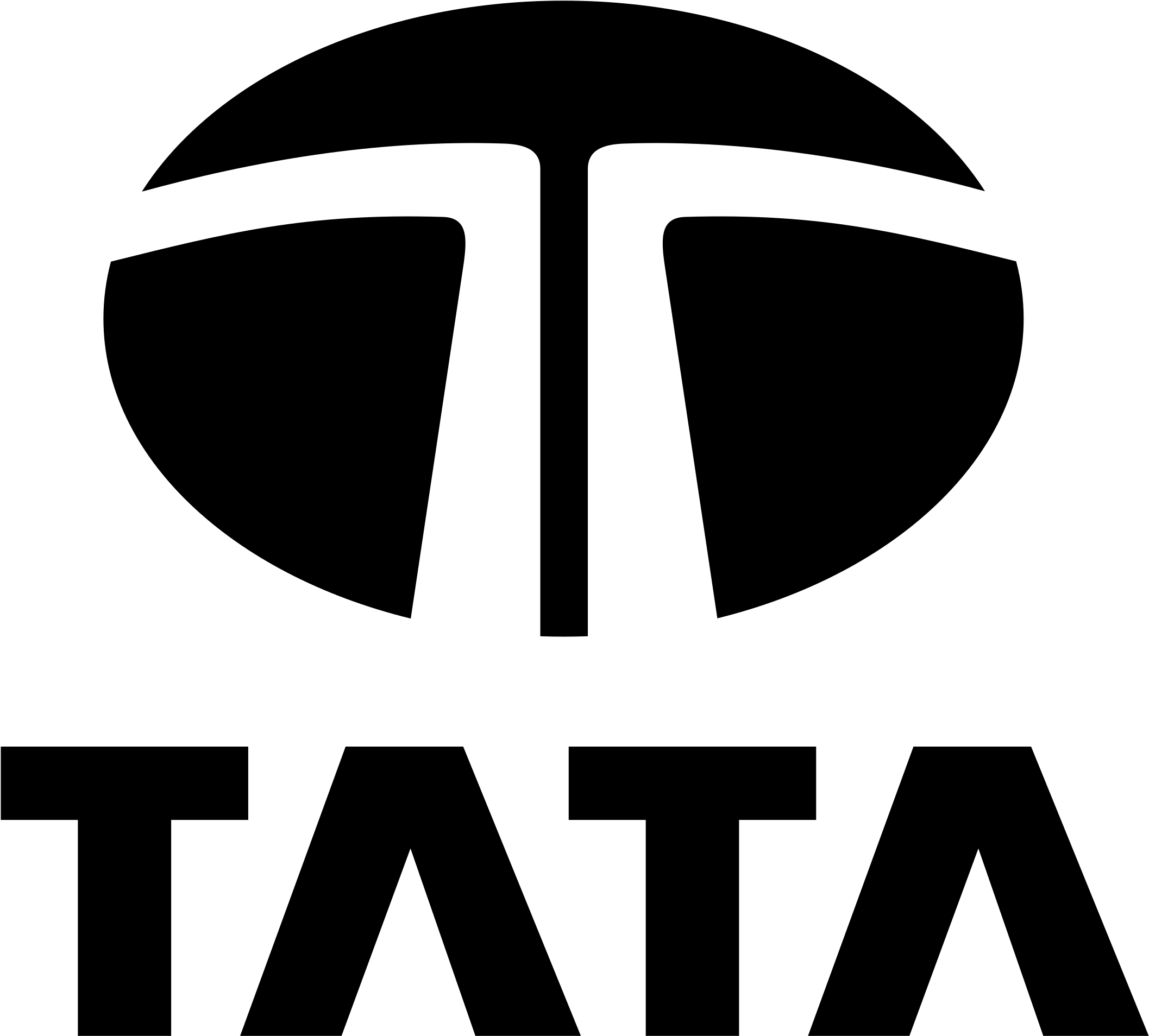 Tata Football Academy De Jamshedpur Logo Black And - Tata Motors Logo Png (2400x2400), Png Download