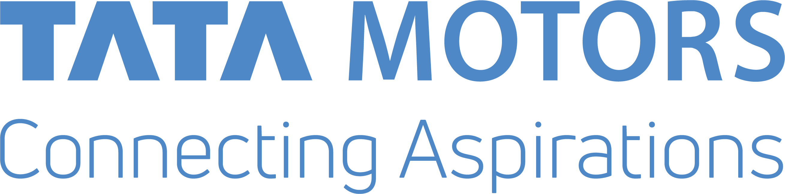 Download Tata Motors Connecting Aspirations Logo Transparent PNG