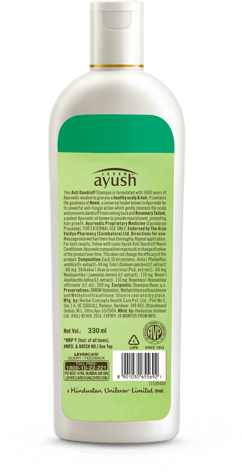 Anti Dandruff Neem Shampoo - Shampoo (1100x1100), Png Download