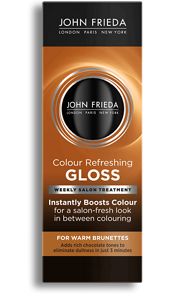 Front - John Frieda Hair Color Refreshing Gloss (185x300), Png Download