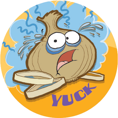 Stinky Scratch N Sniff Stickers Onion - Stinky Scratch And Sniff Stickers (380x380), Png Download
