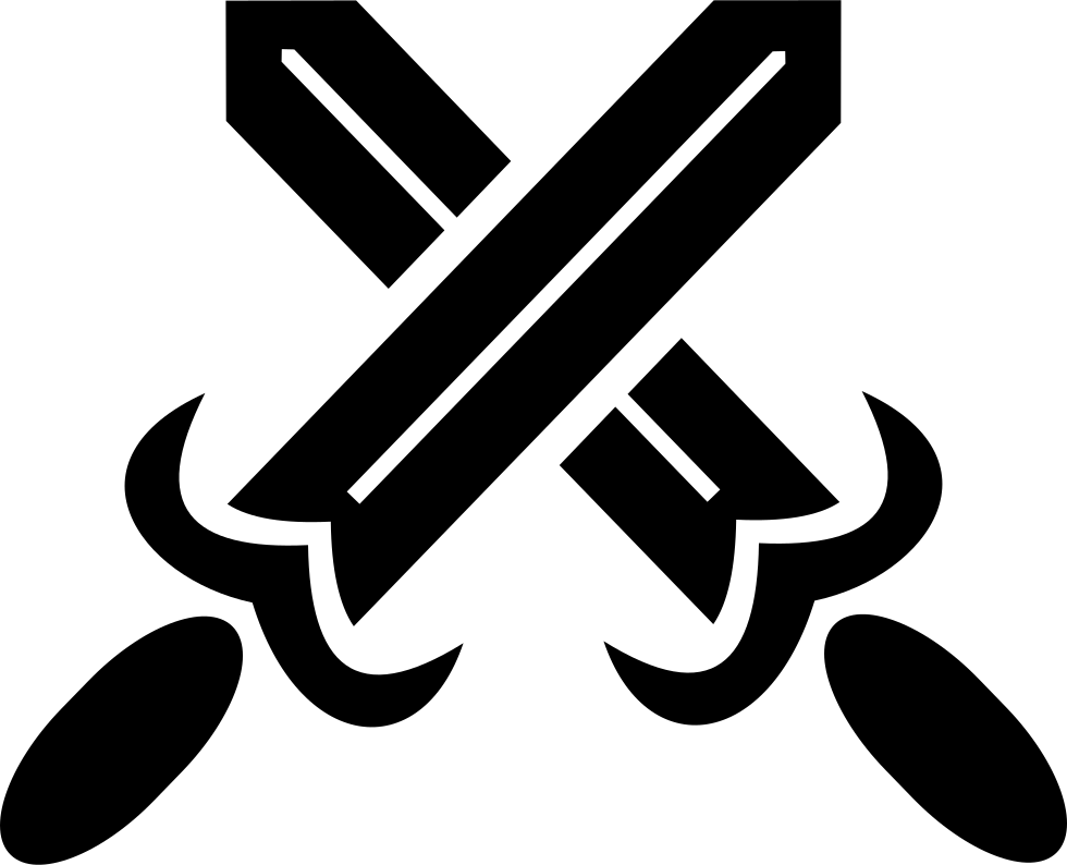 Cross Swords - - Cruce De Espadas Png (980x794), Png Download