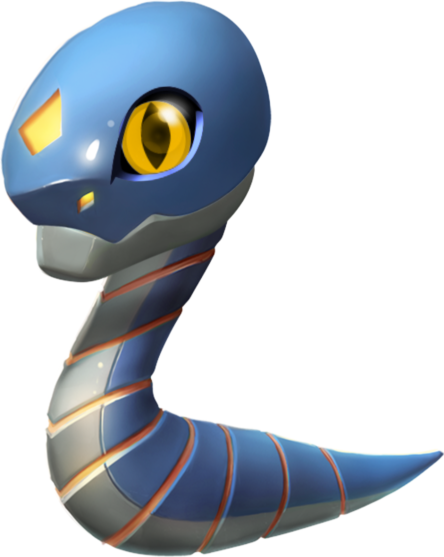 Machine Snake Dragon Baby - Dragon Mania Legends Dragones Bebes Roka (889x1114), Png Download
