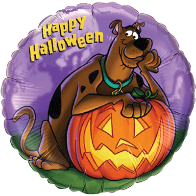 Clipart Labels Halloween Halloween Balloons Scooby - Scooby Dooby Doo Halloween (400x400), Png Download