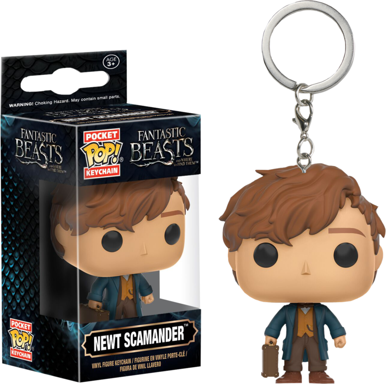 Fantastic Beasts And Where To Find Them - Pop Harry Potter Keychain (768x763), Png Download