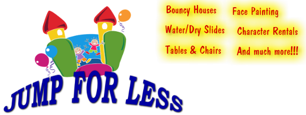 Party Rental Equipment In Chicago Logo - Bounce House (600x225), Png Download