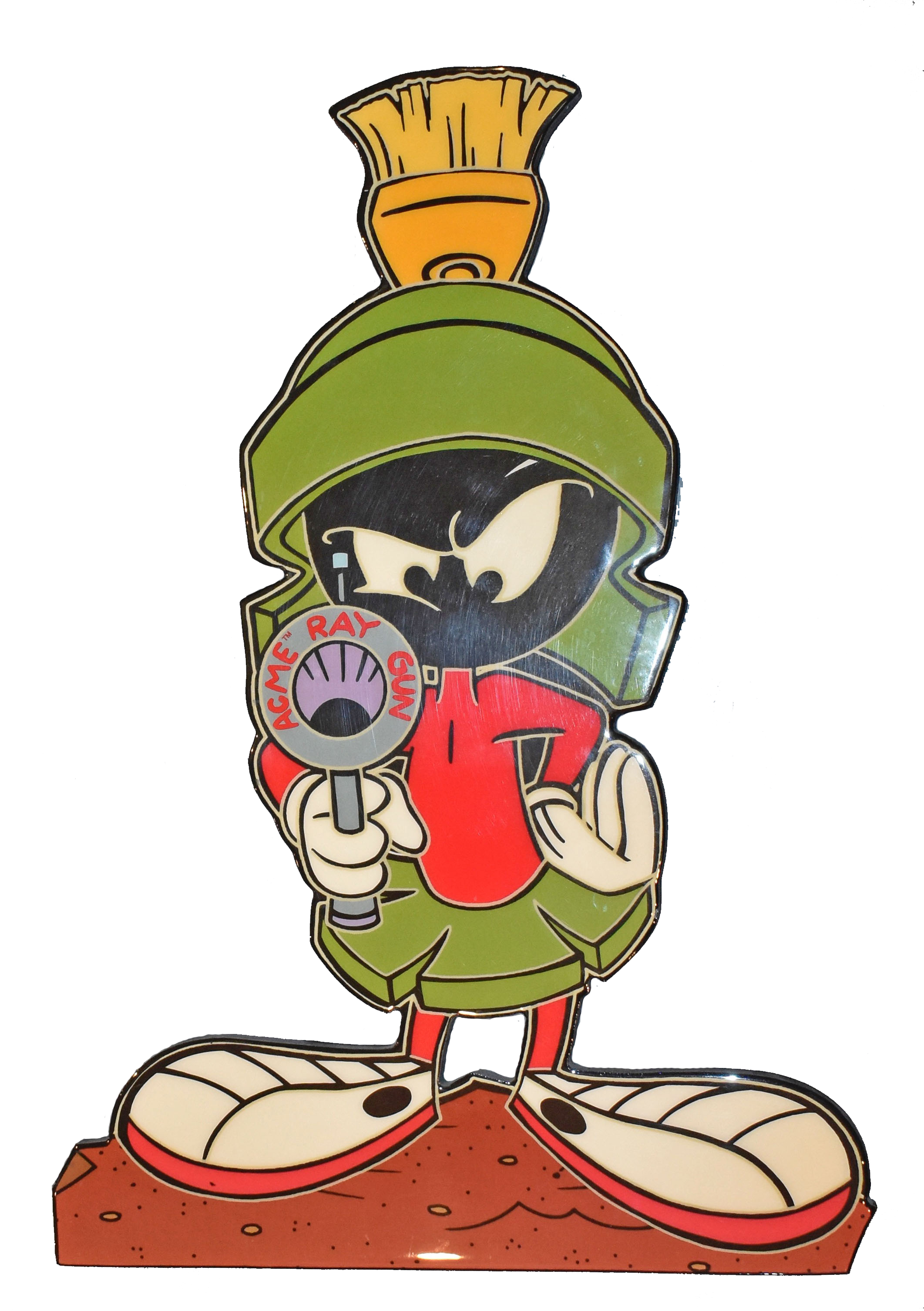 Warner Brothers Marvin The Martin Wall Art - Art (2123x3010), Png Download