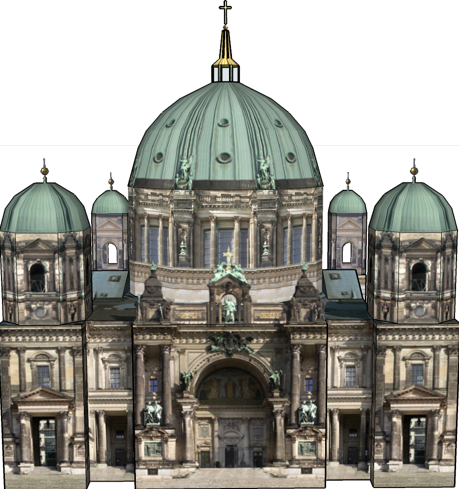 Berlin Cathedral (936x997), Png Download