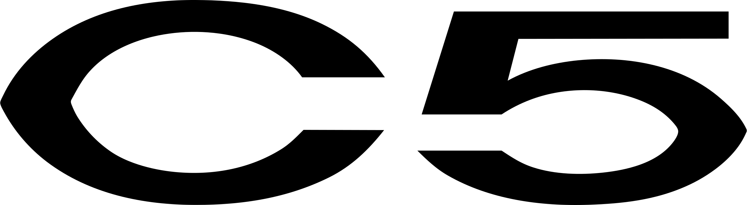 Citroen C5 Logo Png Transparent - Citroen C5 Logo (2400x660), Png Download