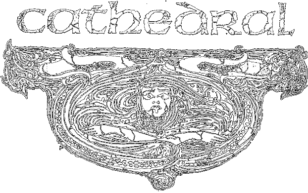 Cathedrallogo - Cathedral Band Logo (622x391), Png Download