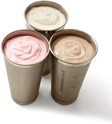 Shakes - Wayback Black And White Milkshake (463x516), Png Download
