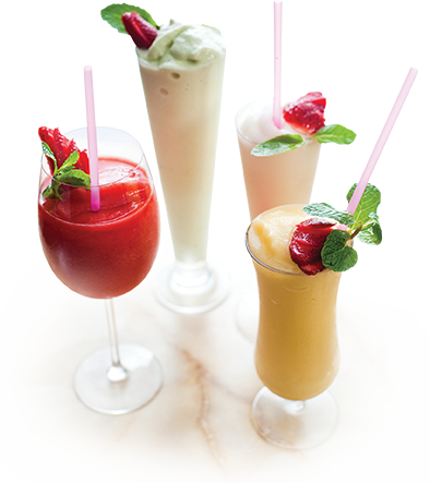 Fruit-shakes - Smoothie (394x444), Png Download