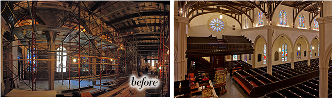 Cathedral/trinity Cathedral Before - Barn (645x315), Png Download