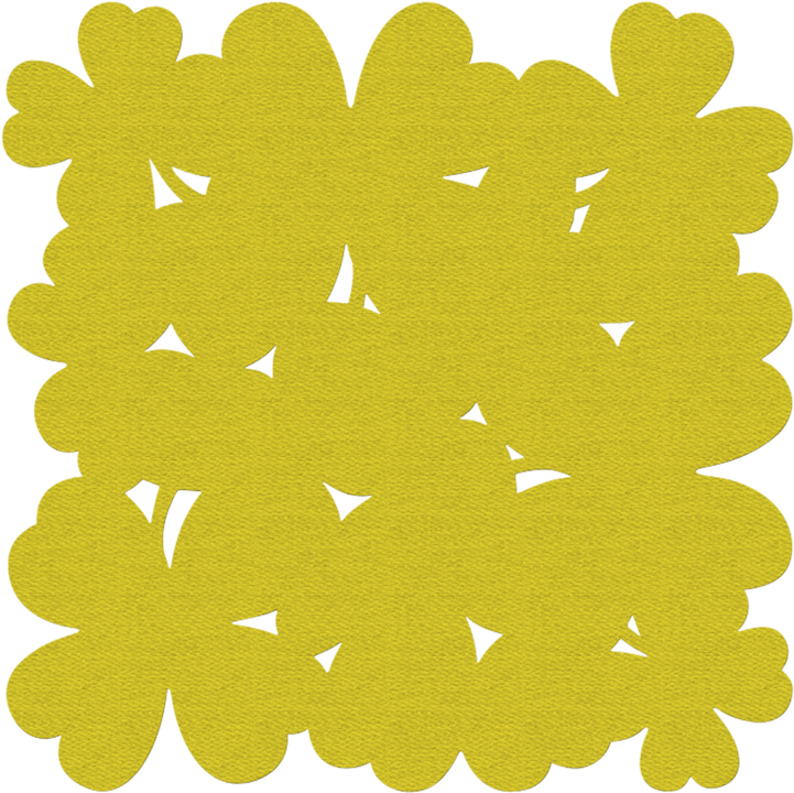 Trèfle - Fermob Trèfle Outdoor Rug 200x200 - Taupe (760x760), Png Download