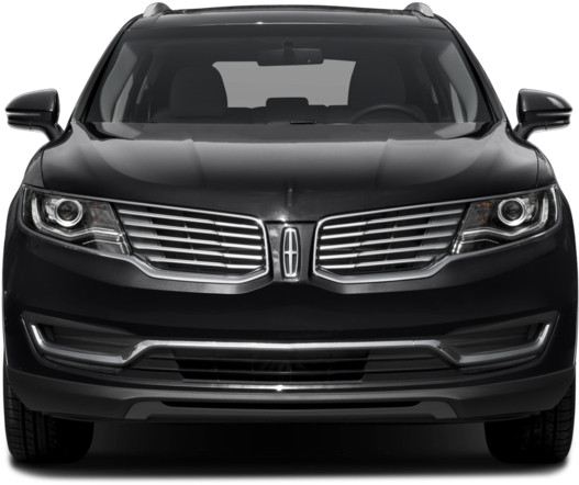 New 2018 Lincoln Mkx Reserve - Black Jeep Cherokee Front View (640x480), Png Download