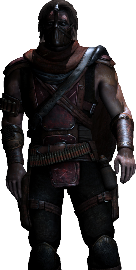 Bio Tower - Mortal Kombat X Erron Black Png (457x905), Png Download