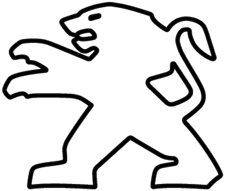 Peugeot Logo Png White (800x800), Png Download