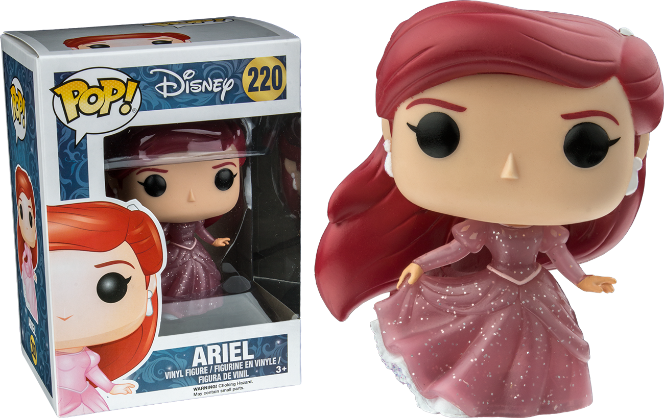 The - Funko Pop Ariel Glitter (1300x819), Png Download
